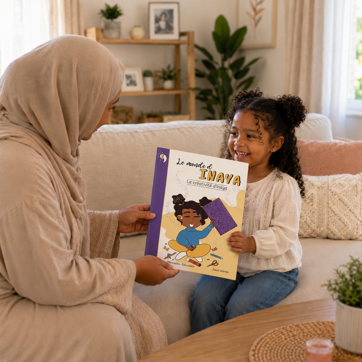 Livre de jeunesse sur l'inclusion : La créativité d'Inaya
