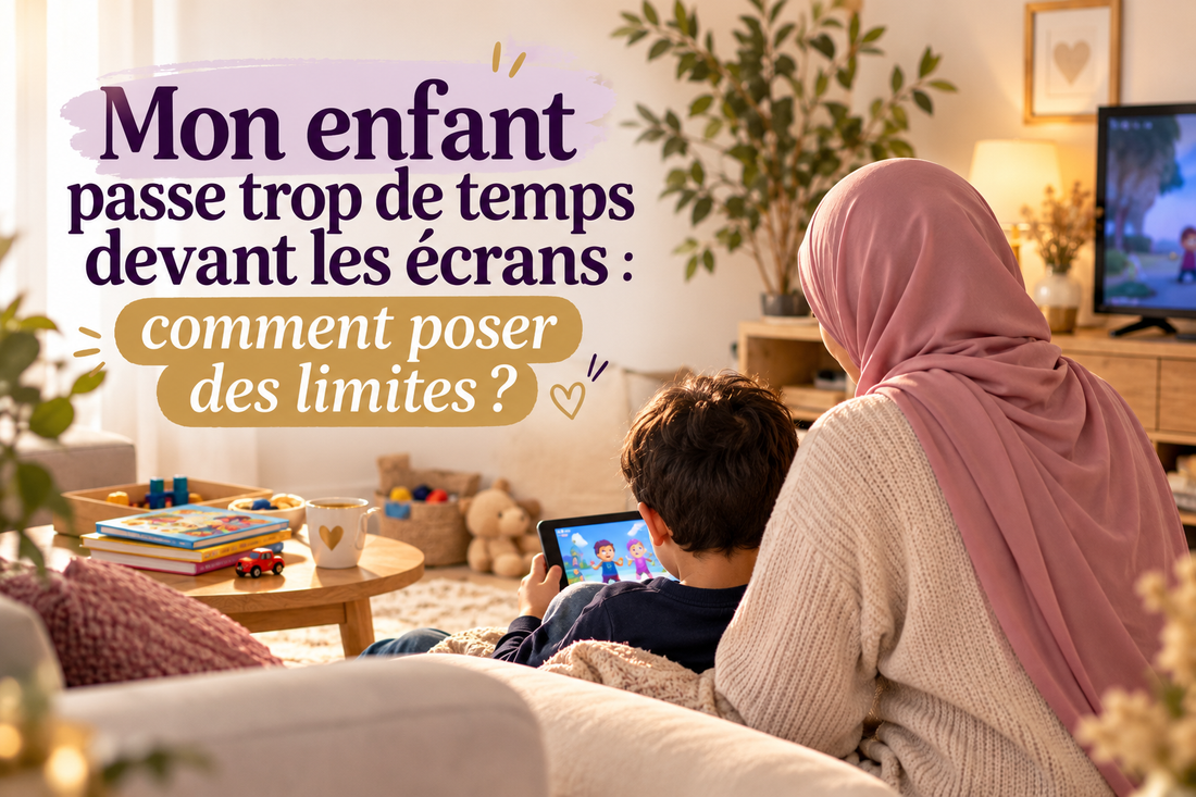 Mon enfant passe trop de temps devant les écrans : comment poser des limites ?