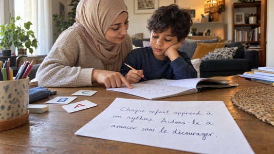 Enfant qui apprend lentement mereveille-education.com 