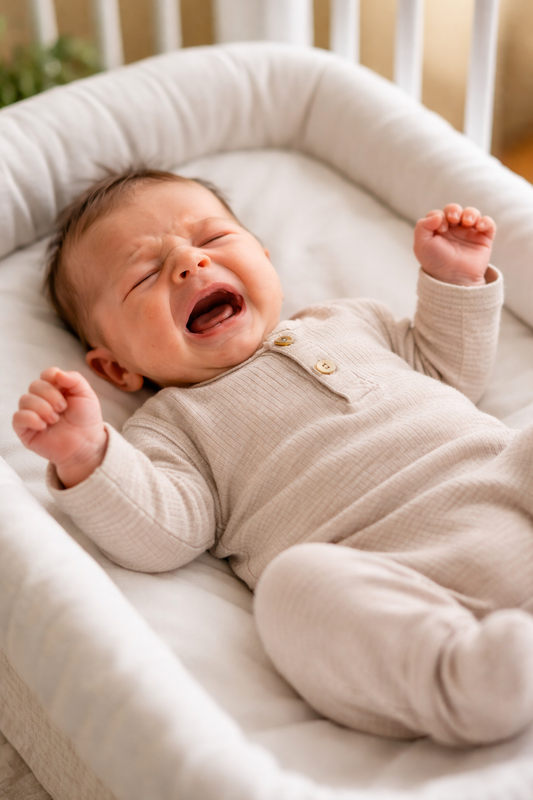 Bébé qui pleure dès qu'on le pose