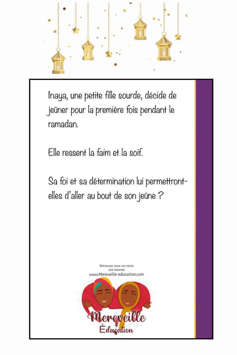 Livre jeunesse : Le premier jour de Ramadan
