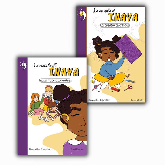 Collection : 2 livres jeunesse le monde d'Inaya