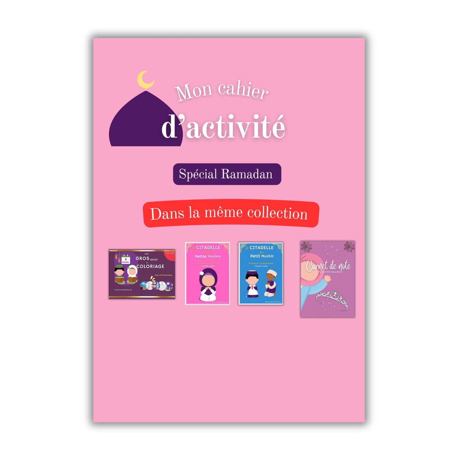 Cahier d'activité special ramadan