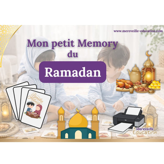 jeu memory Ramadan à imprimer