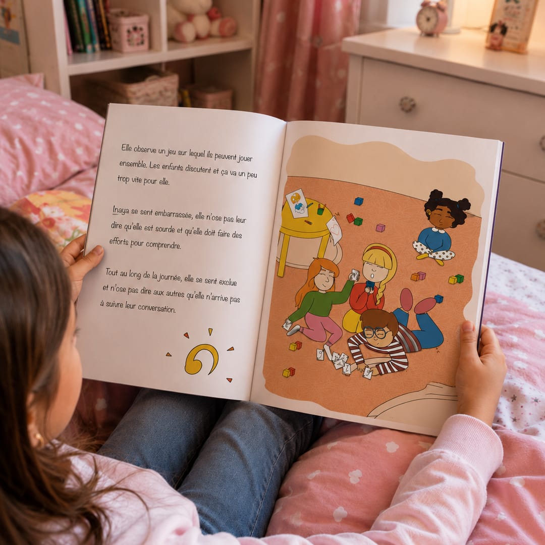 Livre jeunesse musulmane surdité 