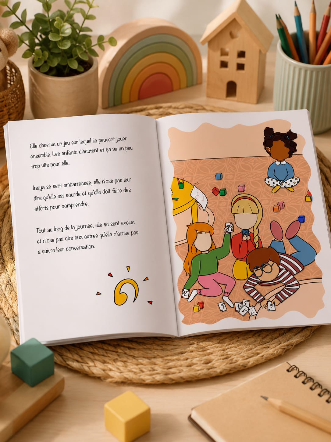 Livre islamique enfant surdité