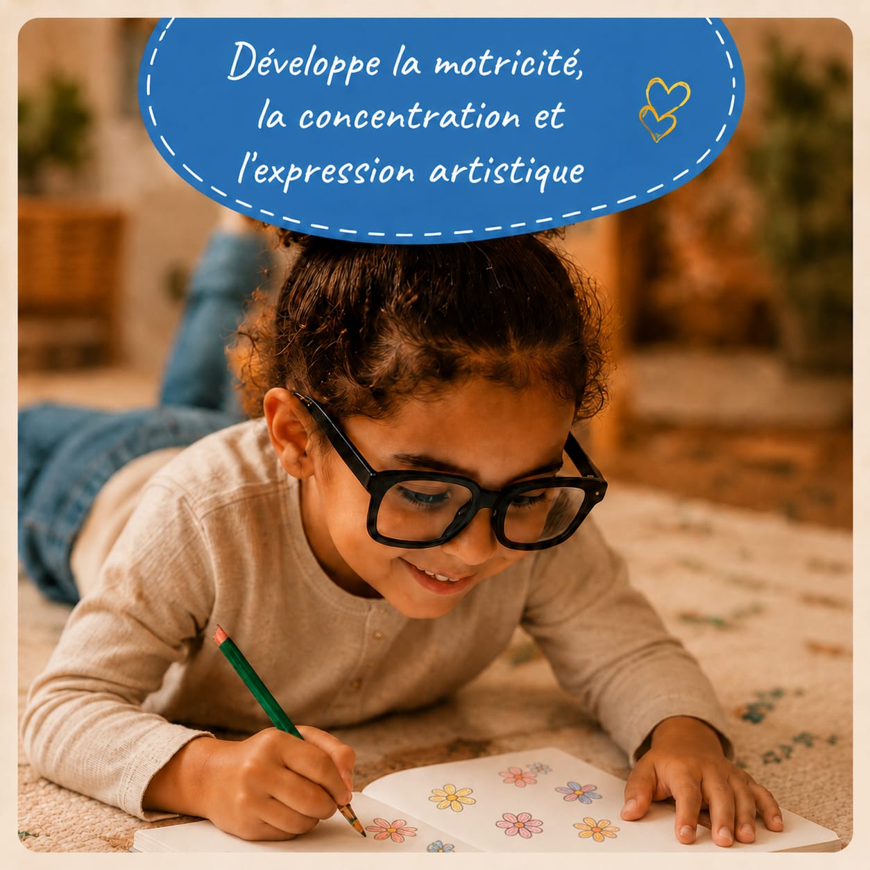 Mon carnet de dessins – Cahier de dessin enfant pour développer son imagination