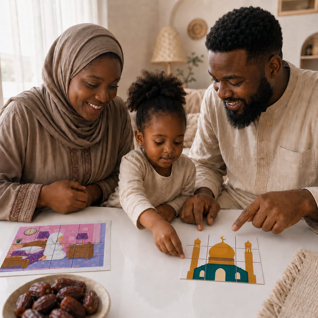 Activité pour en enfant pendant le ramadan