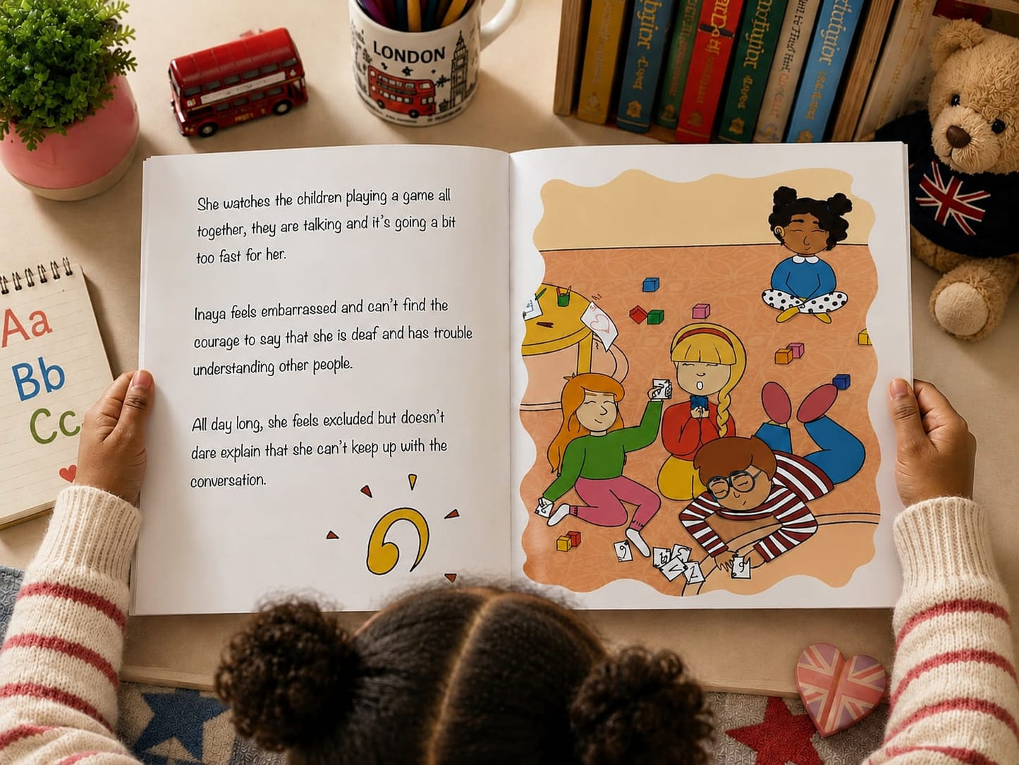Inaya Making Friends: Children's Book (English UK)