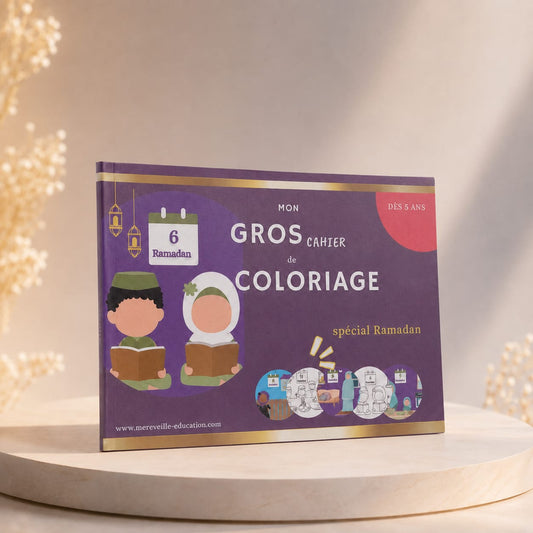 Coloriage pour enfant ramadan