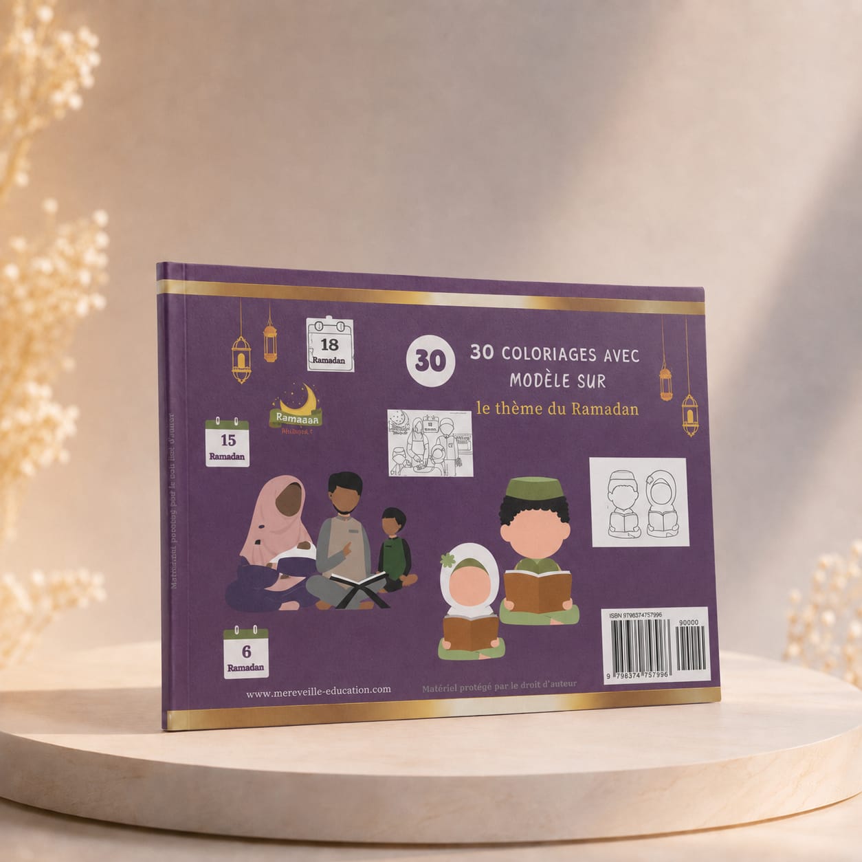 Calendrier ramadan pour enfant